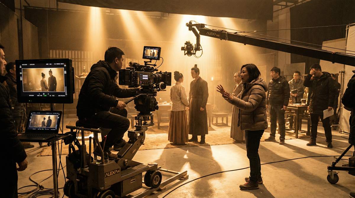 国产主播传媒幕后花絮